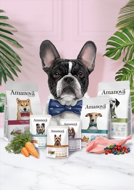Amanova Dog Adult Sensitive Salmon Deluxe - łosoś 2kg