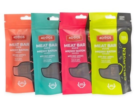4DOGS Batony Semi-Soft Marchew i poroże 2szt