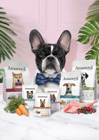 Amanova Dog Adult Mini White Hair Special 7kg