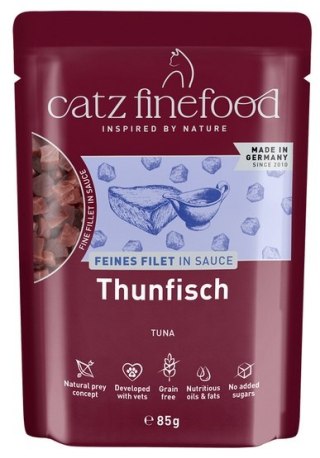 Catz Finefood Feines Filet In Sauce Tuńczyk saszetka 85g