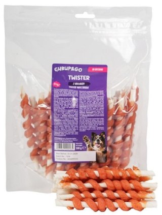 Chrup&Go Przysmak dla psa Twister z królikiem 500g